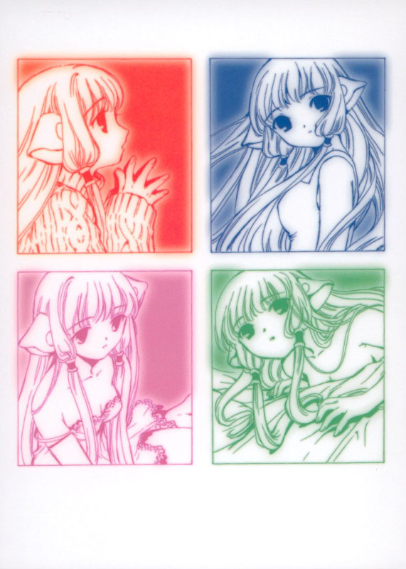 Otaku Gallery  / Art Books / Chobits - Postcard Book / chobits post (22).jpg